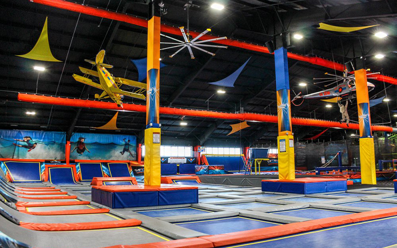 Commercial Trampoline Equipment in Atlanta