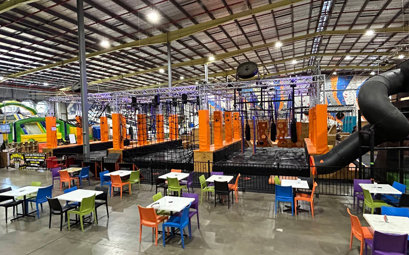 Commercial Trampoline Park in New Mexico
