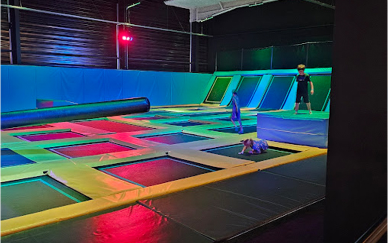 Teen Trampoline Park Area in Arkansas