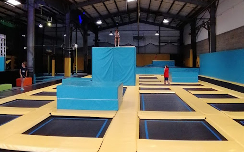Gym Trampoline Area for Business in Montana