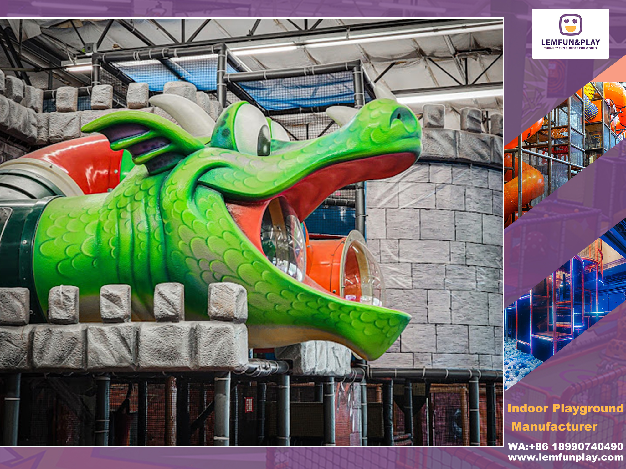 dinosaur themed indoor playground