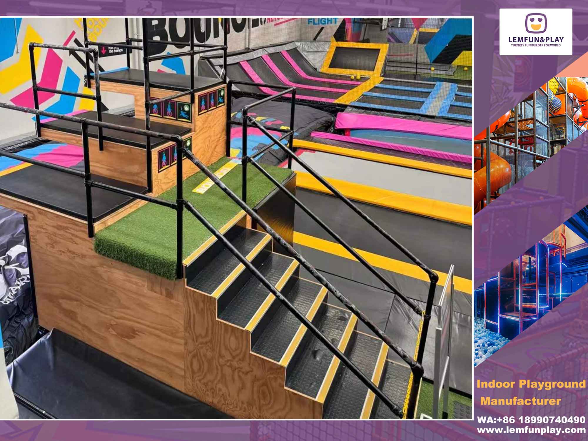 how to open a trampoline park