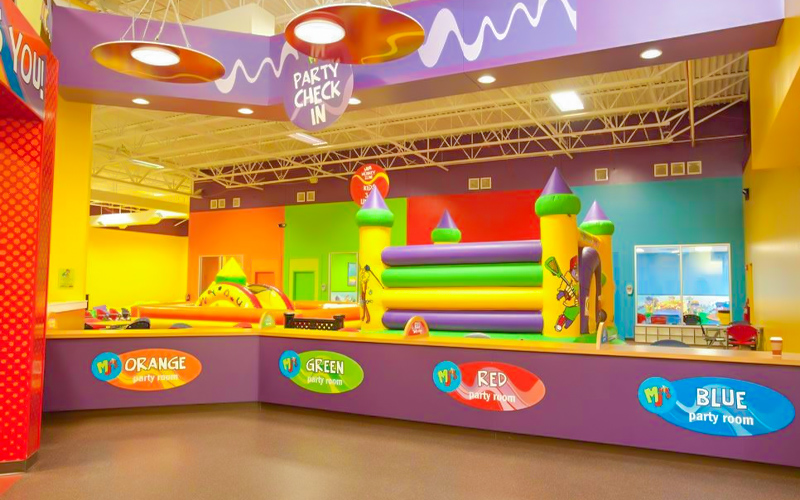 Toddler Party Room for Birthday Celebrations