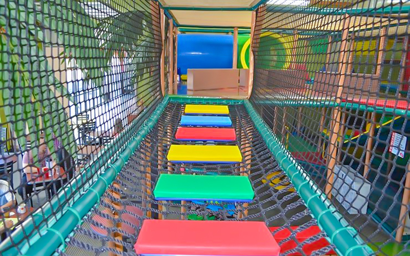Maze Play Area in Commercial Indoor Playground