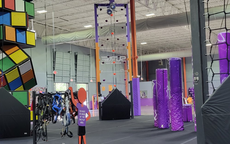 Climbing Game Structure for Kids in Spain Trampoline Park