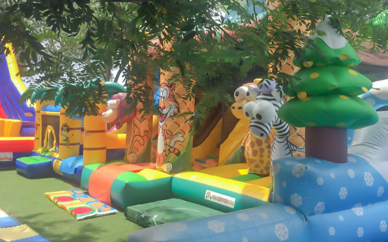 Inflatable Castle for Kids in Indian Indoor Play Area
