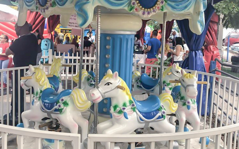 Kids Merry Go Round Equipment in Indoor Playground in India