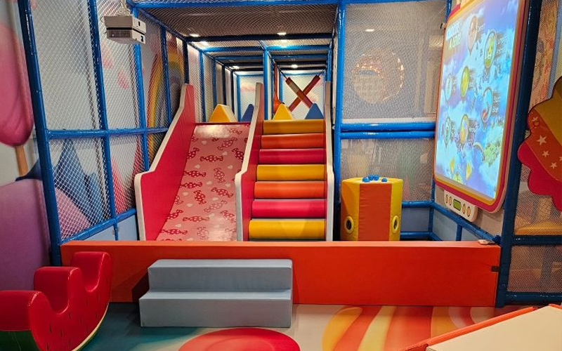 Kids maze play area designed for fun exploration in Greece