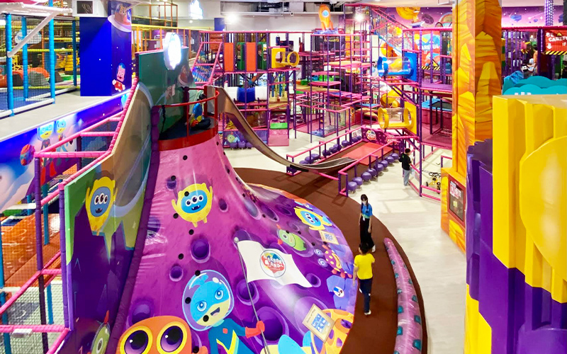 safe indoor play zone for kids
