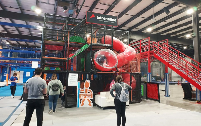Maze play area designed for interactive and creative fun