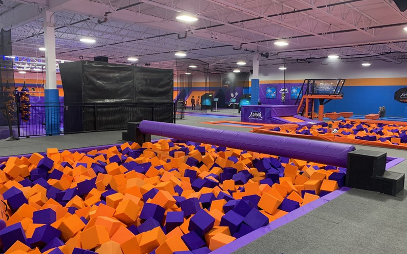Trampoline balance beam designed for stability and excitement