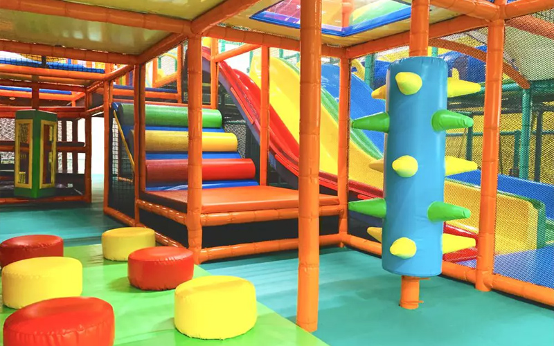 Kids slide set designed for endless fun and safe play