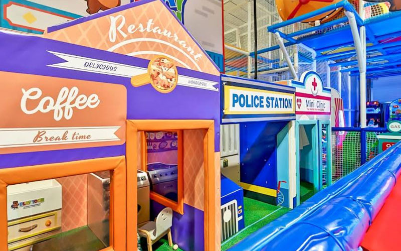 Kids’ role play area sparking imagination and social learning
