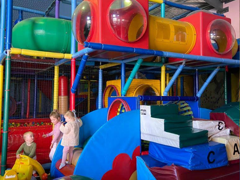 Soft play area designed for comfort and safety