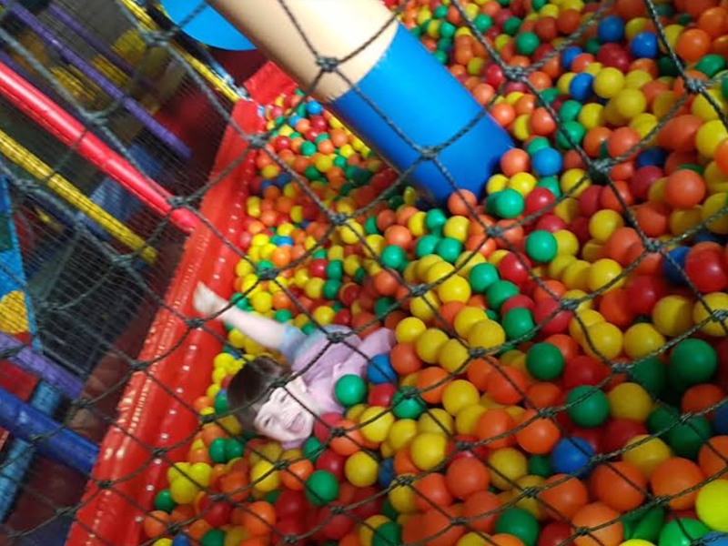 Kids ball pool offering safe fun for toddlers