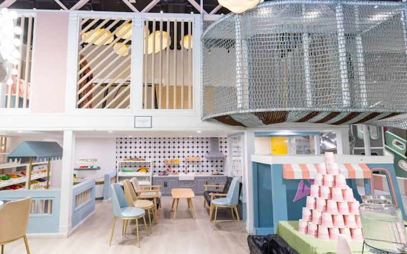 Kids role play area bringing fairytale stories to life