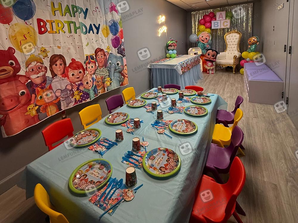 Bright color indoor playground design for kids in Cherry Hill NJ