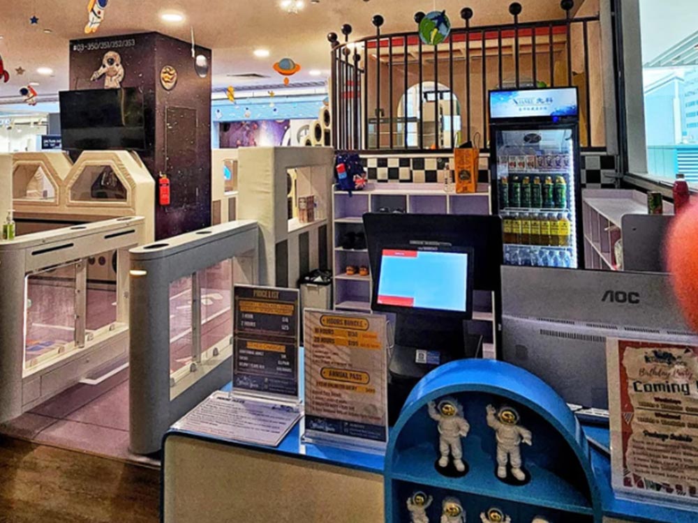Indoor playground idea at Suntec City Singapore inside a shopping mall