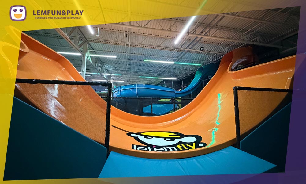 Custom-designed exciting slide game for kids indoor play areas that meets safety standards.