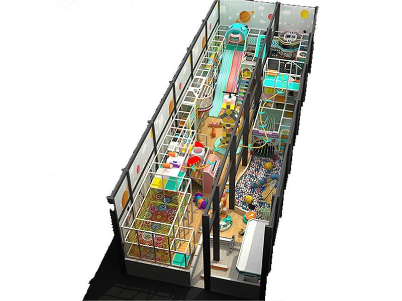 Durable Industrial Indoor Playground Equipment by Lemfun