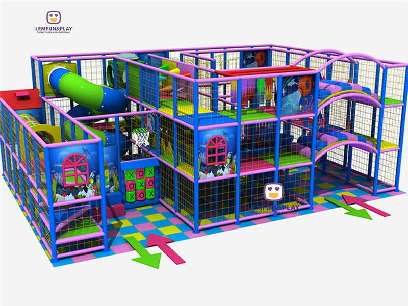Custom Commercial Indoor Playground Equipment