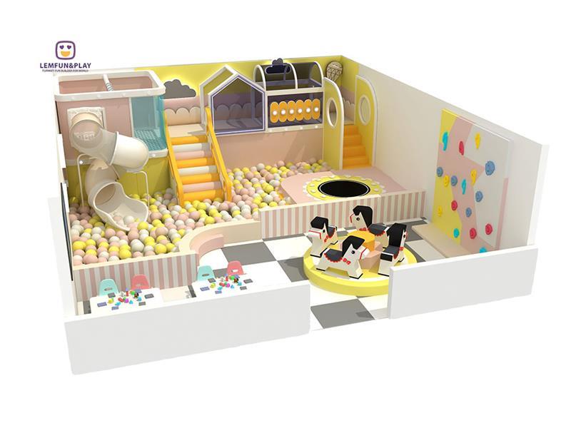 Cheap Candy Themed Kids Indoor Playground Play Center with Ball Pit for Sale