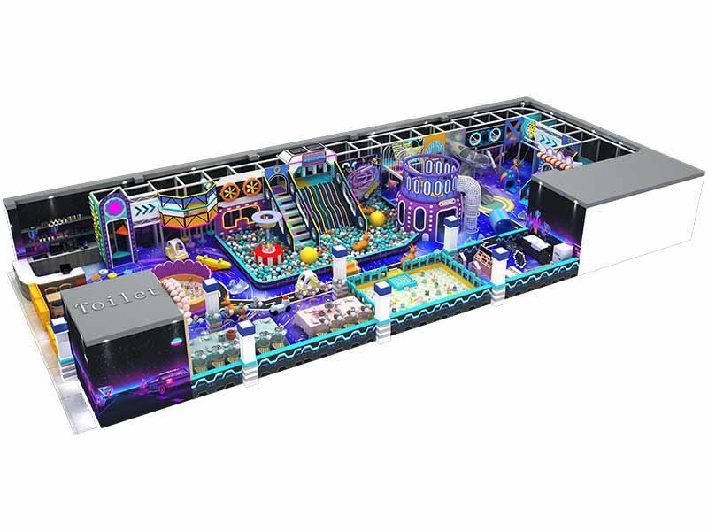 Safe and Fun Daycare Indoor Playground Equipment by Lemfun