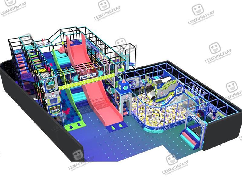 393sqm Space Themed Custom Indoor Playground for Sale