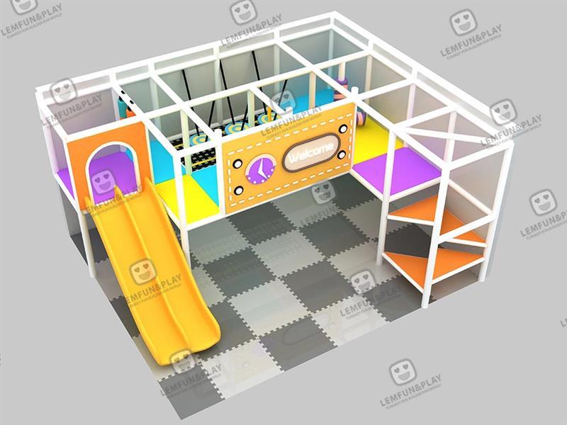 30sqm Candy Themed Commercial Toddler Soft Play Area