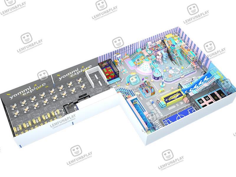 900sqm Hot Sale Modular Indoor Playground Manufacturer