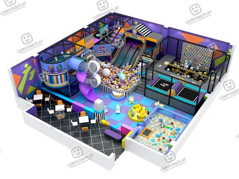 240sqm Space Themed Indoor Play Area for Business